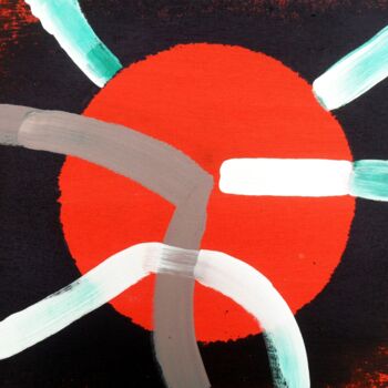 Painting titled "In memory of Turner" by Ron Atkin, Original Artwork, Acrylic