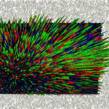 Digital Arts titled "EXPLOSION DE LETTRES" by Blaise Lavenex, Original Artwork, 2D Digital Work