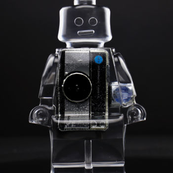 Escultura intitulada "ROBOCLUSION KODAK" por Vincent Sabatier (VerSus), Obras de arte originais, Moldagem