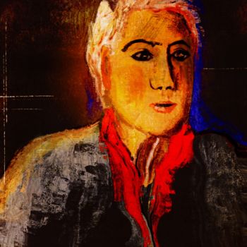 Digital Arts titled "The middleage man" by Svein Ove Hareide, Original Artwork, Digital Painting