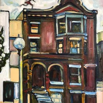 Pittura intitolato "No more" da Michael Kent, Opera d'arte originale, Olio