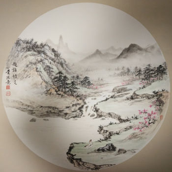 绘画 标题为“NO.21 Attained and…” 由Gang Zhao 赵刚, 原创艺术品, 颜料