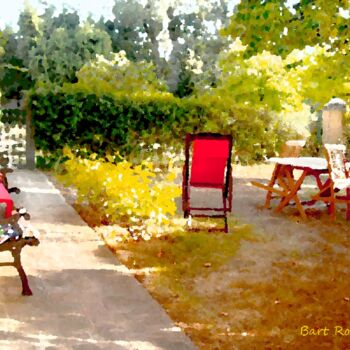 Digital Arts titled "Primi colori autunn…" by Roberto Bartoccini, Original Artwork, Digital Painting