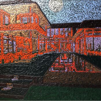 Peinture intitulée "VITA DREAM" par Marjinal Artiste Peintre Décalé Français, Œuvre d'art originale, Acrylique
