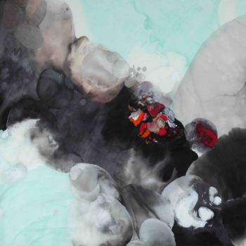 Painting titled ""The Ink Soul 墨魂 #1…" by Lanying Yu, Original Artwork, Ink