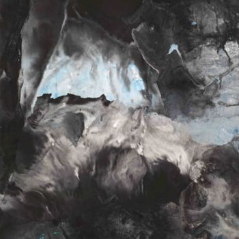 Painting titled ""The Sinking Ink" 沉…" by Lanying Yu, Original Artwork, Ink