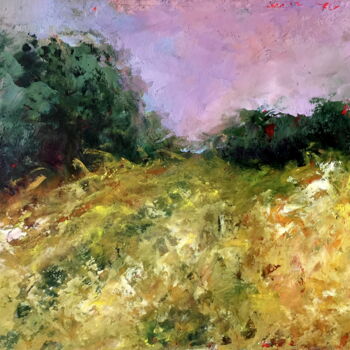 Pittura intitolato "July" da Lena Ru, Opera d'arte originale, Pastello