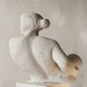 Sculptuur getiteld "Intention" door Alexander Eremin, Origineel Kunstwerk, Beton