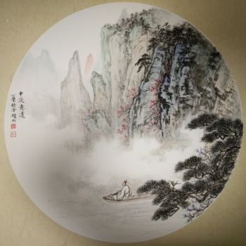 绘画 标题为“NO.2 Simple life im…” 由Gang Zhao 赵刚, 原创艺术品, 颜料