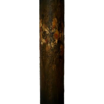 「totem: pole 20.054」というタイトルの彫刻 Rupert Cefaiによって, オリジナルのアートワーク, ウッド