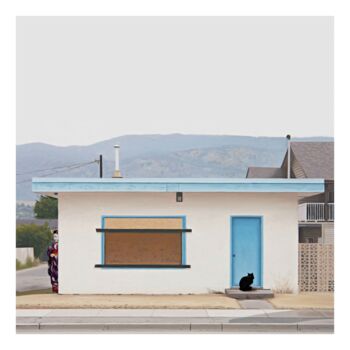 Digital Arts titled "Waiting at Tottori" by Jean-Marie Gitard, Original Artwork, Digital Collage