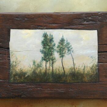 "En Double" başlıklı Tablo Daniel Jacquinot tarafından, Orijinal sanat, Petrol