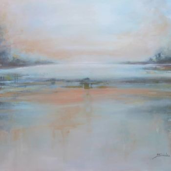 Painting titled "PAISAJE-1" by Ana María Gonzalez Jimenez, Original Artwork, Acrylic
