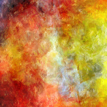 数字艺术 标题为“His All Consuming F…” 由Barry Farley Visual Arts, 原创艺术品, 数字油画 安装在其他刚性面板上