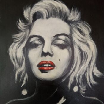 "Marilyn Monroe, acr…" başlıklı Tablo Filip Petrovic tarafından, Orijinal sanat, Akrilik