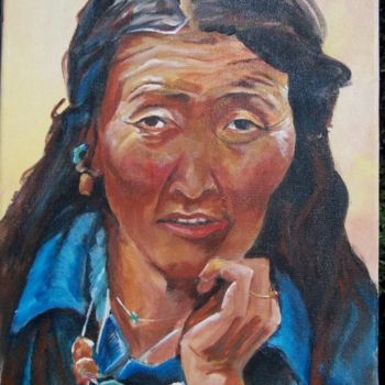 Peinture intitulée "ah...bon!" par Anne-Frédérique Ferret, Œuvre d'art originale, Autre