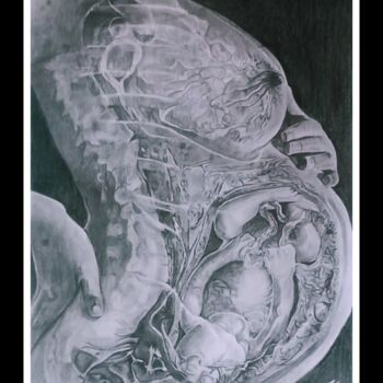 Drawing titled "Conceptual realisti…" by Satyajeet Kumar, Original Artwork, Pencil