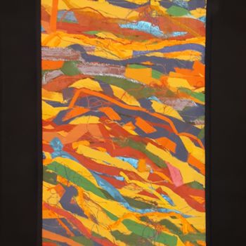 Textile Art titled "AMALGAME" by Jean Pierre Avonts-Saint-Lager, Original Artwork, Fabric