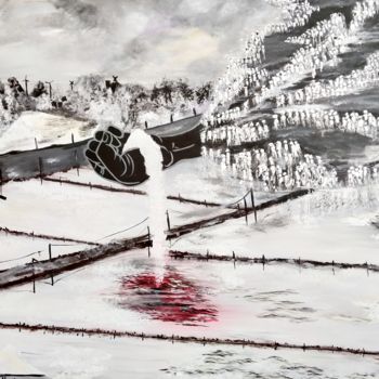 Painting titled "Defiance" by Atignas Art, Original Artwork, Acrylic