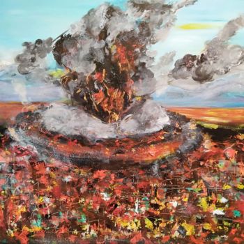 Painting titled "Energy" by Atignas Art, Original Artwork, Acrylic