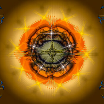Arts numériques intitulée "Abstract Royal Fool" par Lecointre Patrick Artiste - Photographe, Œuvre d'art originale, Peinture…