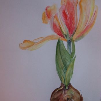 Peinture intitulée "à coeur ouvert" par Anne-Frédérique Ferret, Œuvre d'art originale, Huile