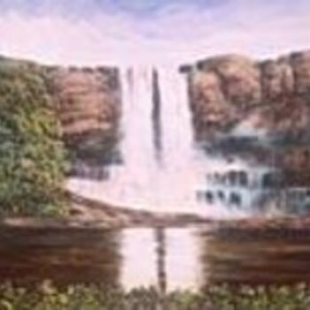 Pittura intitolato "salto" da Allup Alberto, Opera d'arte originale