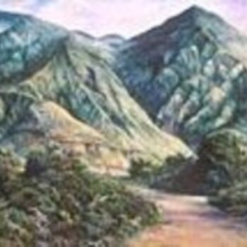 Pittura intitolato "Avila" da Allup Alberto, Opera d'arte originale