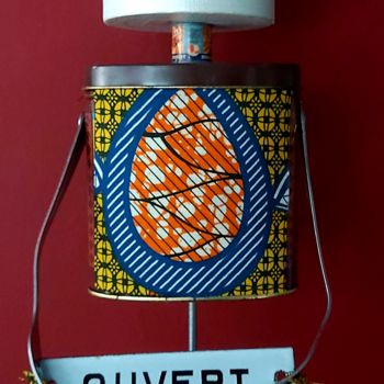Sculpture titled "MARIN D EAU DOUCE !" by Catherine Delaforge (KTY95), Original Artwork, Metals