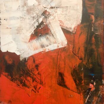 Peinture intitulée "Incrustations" par Hervé Souffi, Œuvre d'art originale, Acrylique Monté sur Châssis en bois