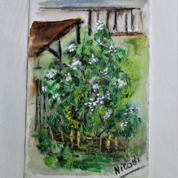 Pintura titulada "Sans Titre 9" por Nicodi, Obra de arte original, Acrílico