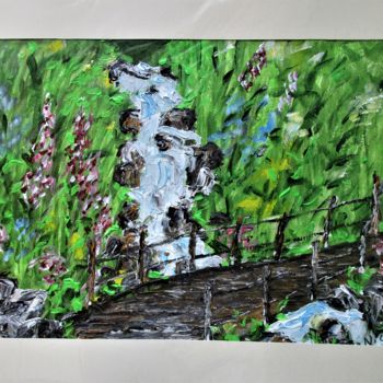 Pintura titulada "Sans Titre 12" por Nicodi, Obra de arte original, Acrílico