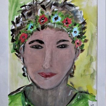 Pintura titulada "Slevena" por Nicodi, Obra de arte original, Acuarela