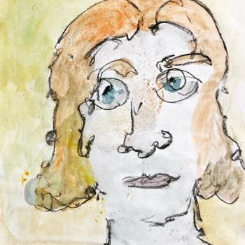 "« Mais qu’est-ce qu…" başlıklı Tablo Ananda Eva tarafından, Orijinal sanat, Akrilik