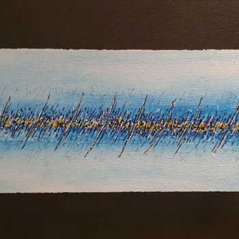 Peinture intitulée "Acousmatique 2" par Alain V, Œuvre d'art originale, Acrylique