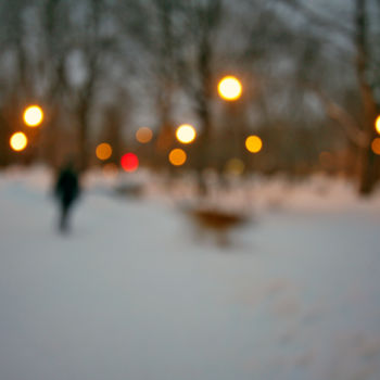Fotografie getiteld "Parc Lafontaine" door Douglas Capron, Origineel Kunstwerk, Niet gemanipuleerde fotografie
