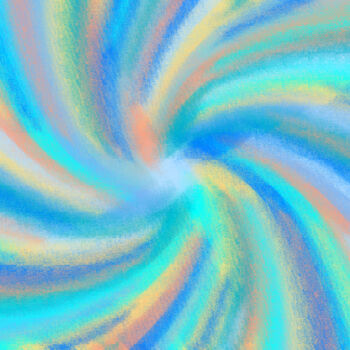 Digital Arts titled "Swirls" by Paul J. Collins, Original Artwork, 2D Digital Work