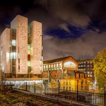Photography titled "Urban night #24" by Pierre Duquoc, Original Artwork, Digital Photography