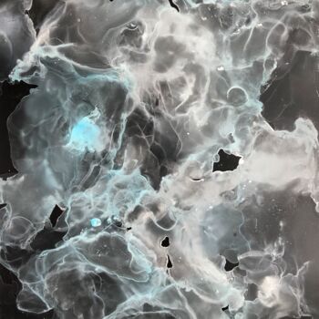 Painting titled "Neural Connections" by Olena Nesterenko, Original Artwork, Ink