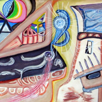 Peinture intitulée "SOUVENIR" par Juan Luis Gandulfo, Œuvre d'art originale, Acrylique