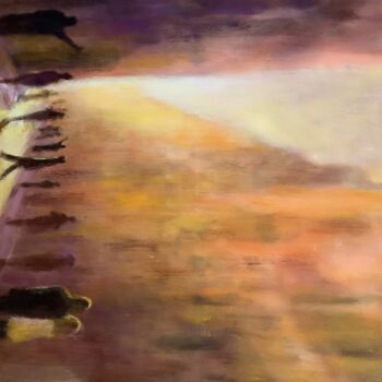 Peinture intitulée "Avant..." par Anne Vignau, Œuvre d'art originale, Acrylique