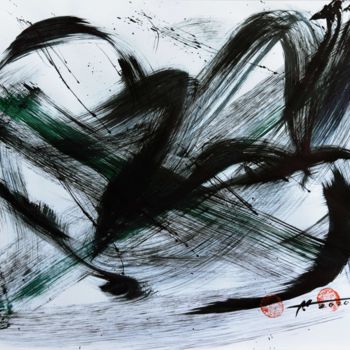 Painting titled "#1" by Anatoliy Menkiv, Original Artwork, Acrylic