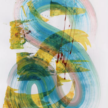 Painting titled "#39" by Anatoliy Menkiv, Original Artwork, Acrylic