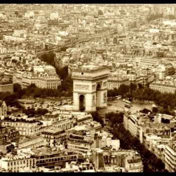 Photography titled "Paris - Arc de Trio…" by Aud, Original Artwork