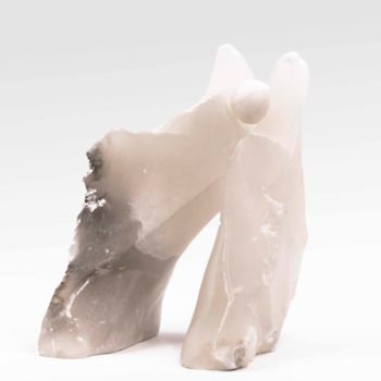 Sculpture titled "TEMPLUM DEITATIS ES…" by Lorenza Cavalli, Original Artwork, Stone