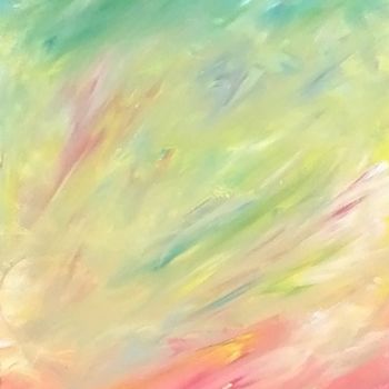 Peinture intitulée "Incandescence" par Renaud Angerville-Langlois, Œuvre d'art originale, Acrylique
