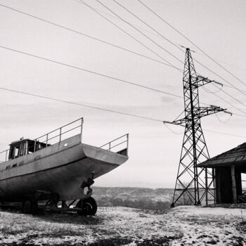 Photographie intitulée "The Boat" par Goian, Œuvre d'art originale, Photographie numérique