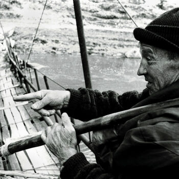 Photographie intitulée "Fisherman" par Goian, Œuvre d'art originale, Photographie numérique