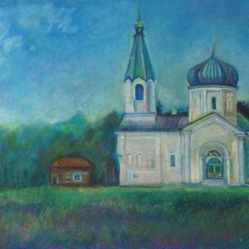 Painting titled ""Все проходит"" by Olesya Dudnik, Original Artwork, Pastel