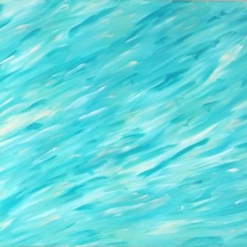 Painting titled "Sérénité" by Renaud Angerville-Langlois, Original Artwork, Acrylic